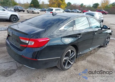 2018 Honda Accord Ex z USA, uszkodzony, nr VIN 1HGCV1F44JA019890
